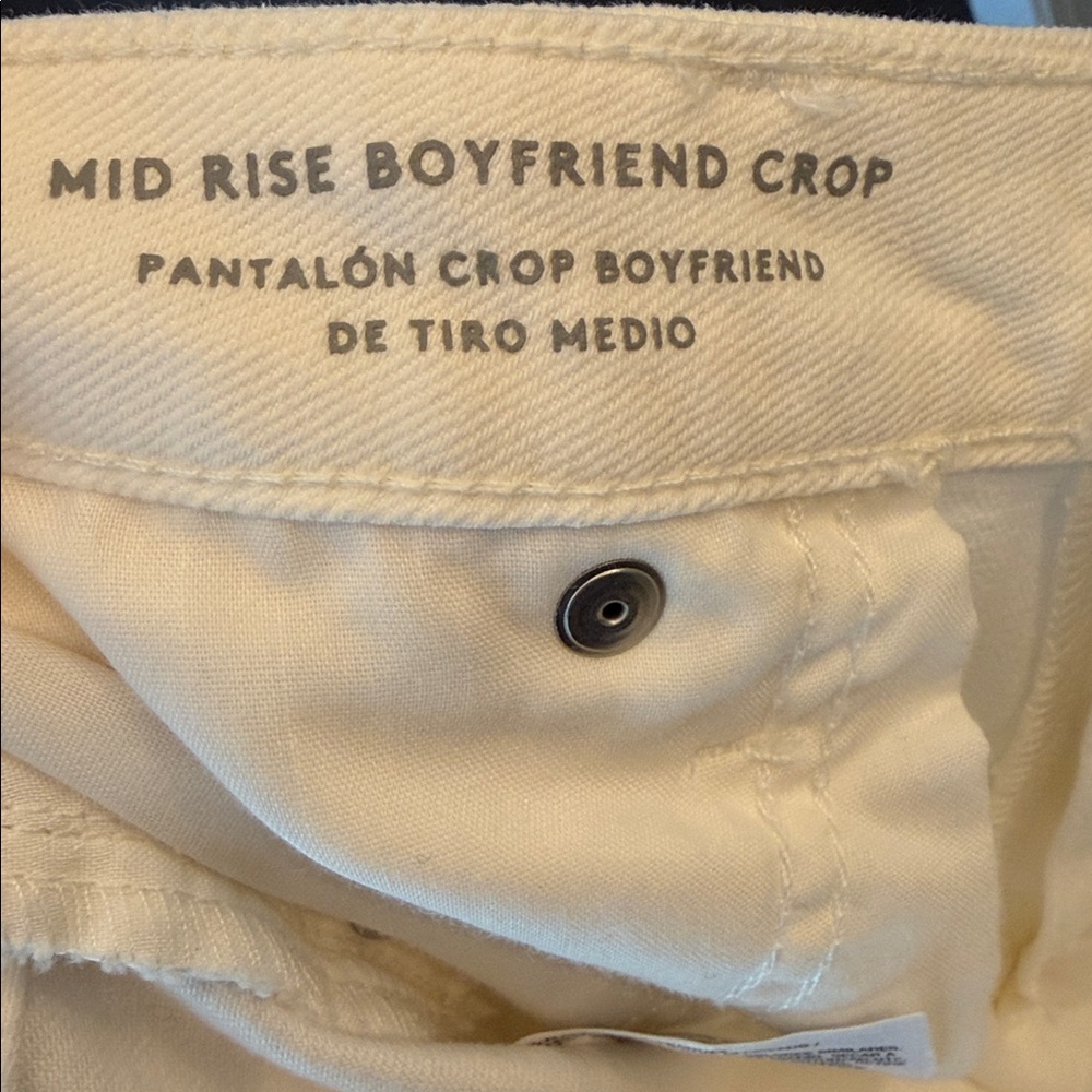 Universal Thread Mid Rise Boyfriend Crop - Picture 4 of 6